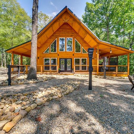 Upscale Broken Bow Cabin Hot Tub And Fishing Pond! Villa Exterior photo